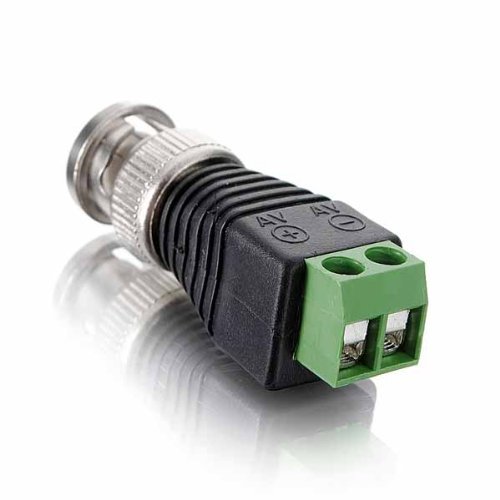 ANDROSET Coax CAT5 To Camera CCTV BNC Video Balun Connector