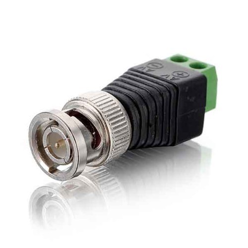 ANDROSET Coax CAT5 To Camera CCTV BNC Video Balun Connector N2
