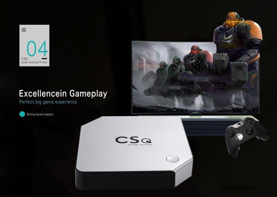 (2016 new) Epteam CSQ Android TV BOX Xbmc KODI 15.2 4K2K @60fps Android Tv Box Android 4.4 RK3229 Quad Core (1G... N8