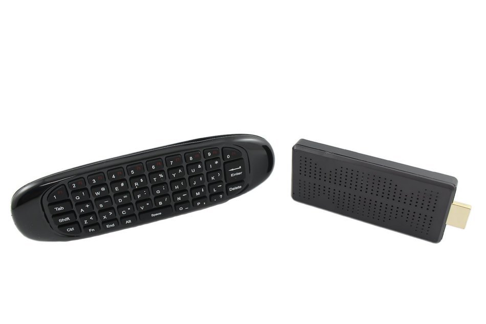 ANDROSET 2 IN 1 Android 4.2.2 Mini PC TV Box Rk3188 Quad core 8G + Fly Air Mouse with Mini Keyboard Combo SET... N2