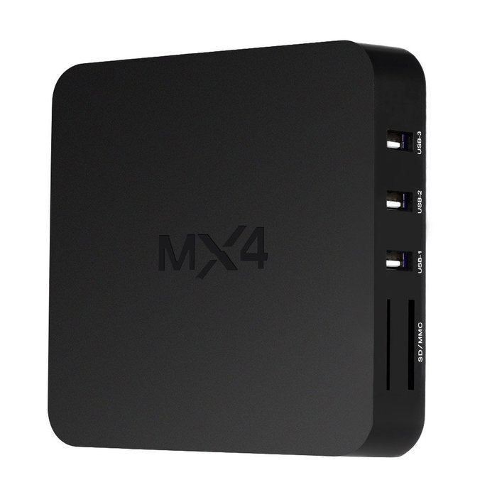 Vipwind MX4 Smart Android TV Box RK3229 Quad-core Cortex A7 1G/8G WiFi LAN 2160P XBMC DLNA UHD 4K2K 3D H.265 HD...