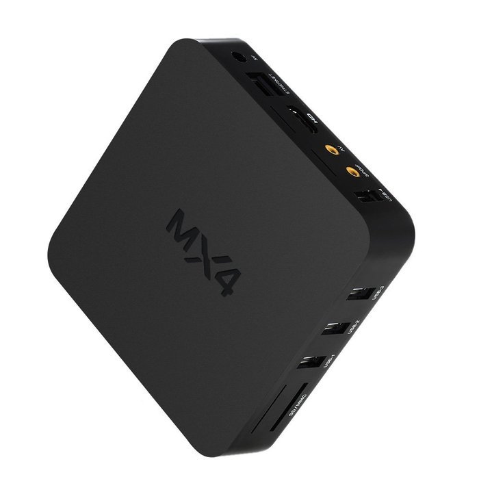 Vipwind MX4 Smart Android TV Box RK3229 Quad-core Cortex A7 1G/8G WiFi LAN 2160P XBMC DLNA UHD 4K2K 3D H.265 HD... N5
