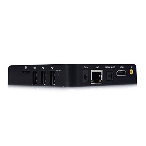 M8S Plus 2G/16G Smart TV Box 1000M Ethernet XBMC Android 5.1 Amlogic S905 Quad Core 5G WiFi Bluetooth HDMI - Black