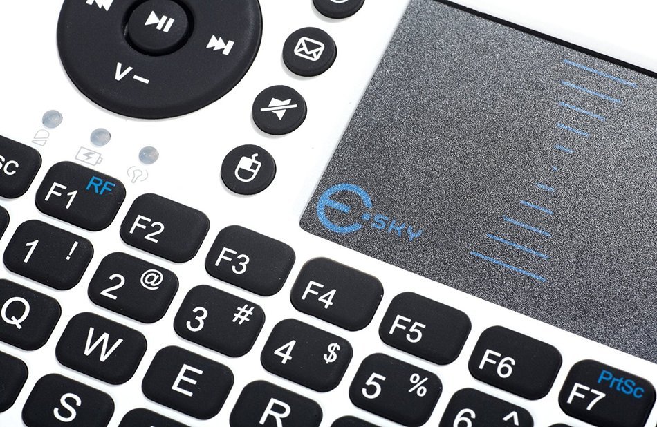 Esky Mini i8 2.4GHz Wireless Entertainment Keyboard with Touchpad for PC, Pad, Andriod TV Box, Google TV Box,...