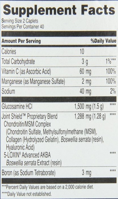 Osteo Bi-Flex Glucosamine Chondroitin Triple Strength, 80 Tablets (Pack of 3) N6