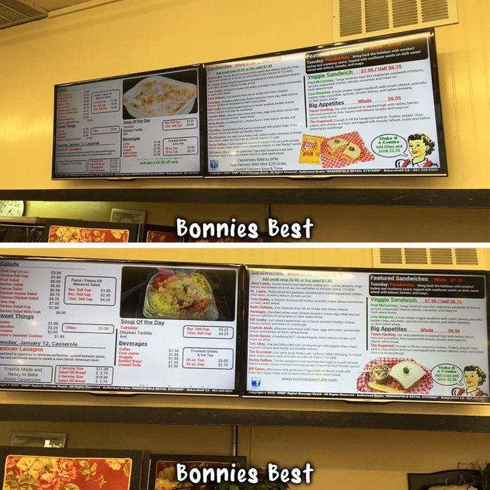 4 Complete System 4 Devices + 4 Screen Design for $1100 -- Digital Menu System with Android Mini PC, FTP & Software... N3