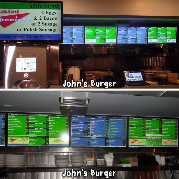 4 Complete System 4 Devices + 4 Screen Design for $1100 -- Digital Menu System with Android Mini PC, FTP & Software... N7