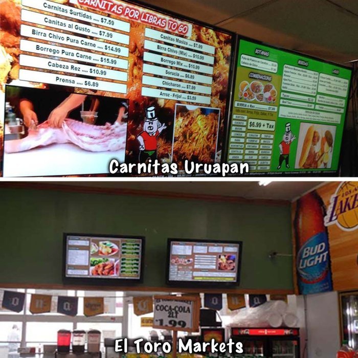 4 Complete System 4 Devices + 4 Screen Design for $1100 -- Digital Menu System with Android Mini PC, FTP & Software... N9