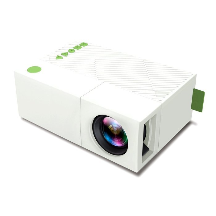 Mini Mobile Projector,Joyhero Portable LED Pocket Projector with Rechargeable Battery USB/AV/HDMI support TV Box...