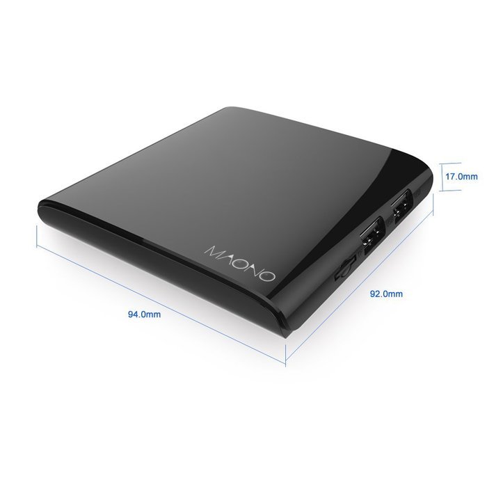 MAONO D5 Android 5.1 TV Box Rockchip RK3229 Quad-core Cortex A7 1.5GHz 32bit Mini Streaming Media Player for Gaming... N6