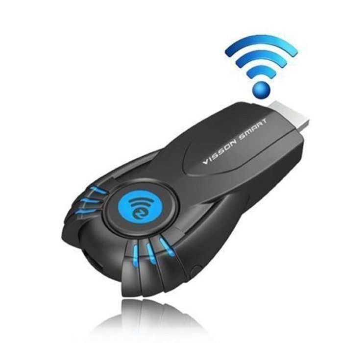 iwish New V5II EZcast Wireles HD Miracast Smart TV Stick Dongle Media Player Push DLNA 1080P