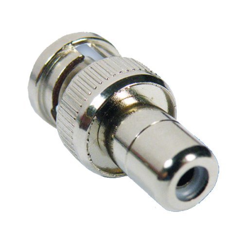 10 x RCA Female to BNC Male Connector Adapter Coax Cable