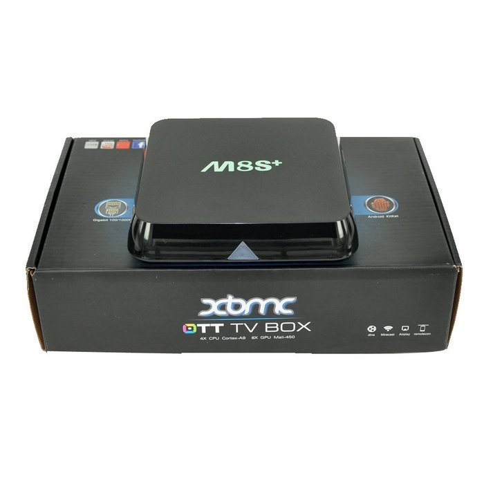 YUSION M8S+ M8S Plus Android TV BOX Pre-installed KODI Amlogic S812 Quad Core 2G DDR3 8G FLASH 2.4GHZ Wifi 4K... N3