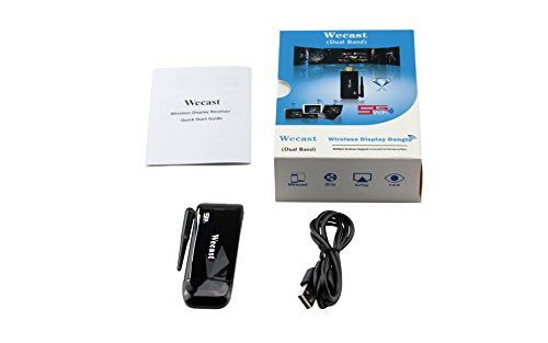 Yi Shun Ke Wireless with screen device Supported With the screen device HD wireless Media Player Black N5