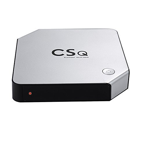 CSQ TV Box Rockchip 3229 Quad-Core(1.5GHZ) Android 4.4 1G/8G WIFI HDMI - Silver N4