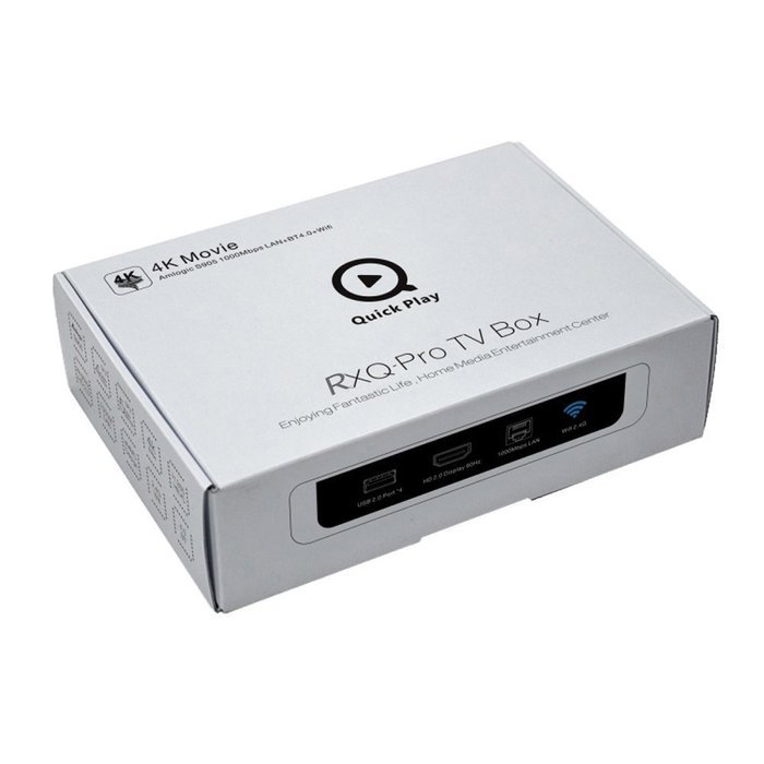 RioRand RXQ Pro TV Box Amlogic S905 Quad-core 64-bit Android 5.1 1/8GB UHD 4K 60fps Smart Streaming Media Player N6