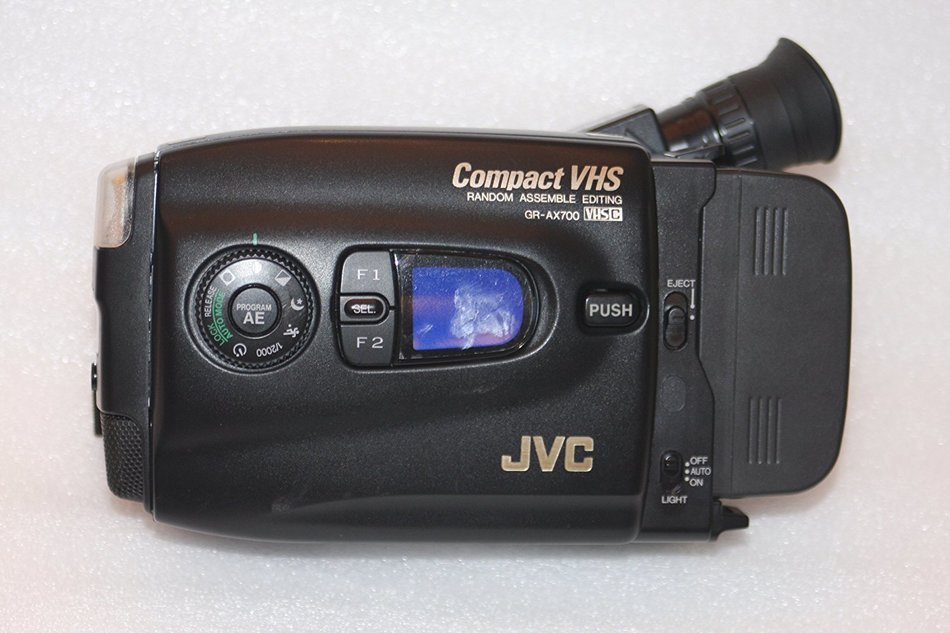 JVC GR-AX700U VHS-C Camcorder with 12x Hyper Zoom and Color Viewfinder N2