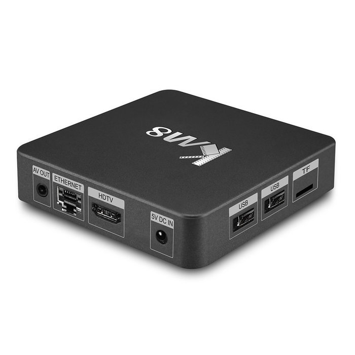 Vipwind KM8 Smart Android 6.0 TV Box Amlogic S905X Quad-core 2GB/16GB KODI 17.0 VP9 H.265 4K 2.4G & 5G WiFi TV... N3
