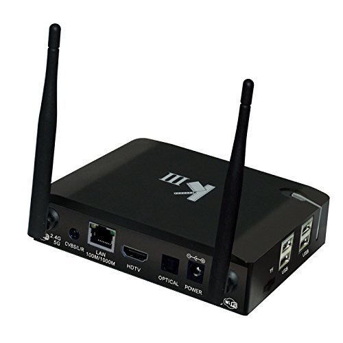 Generic KIII 1080P 4K HD Smart TV BOX with Remote Controller, Android 5.1 Amlogic S905 Quad Core 2.0GHz, RAM:... N3