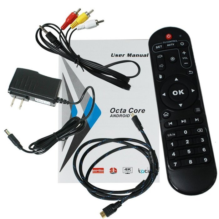 Android 5.1 Tv Box Octa Core 2GB/16GB 5G WiFi N6