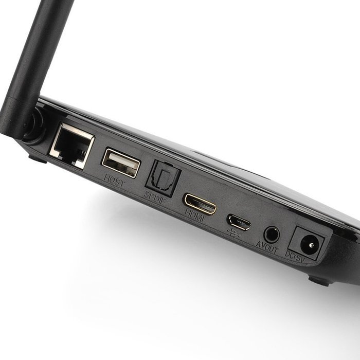 FireAnt&reg;TV Box Player Android 4.4 Quad Core With 2 Mega Pixel Camera Microphone XBMC DLNA Miracast Bluetooth N5