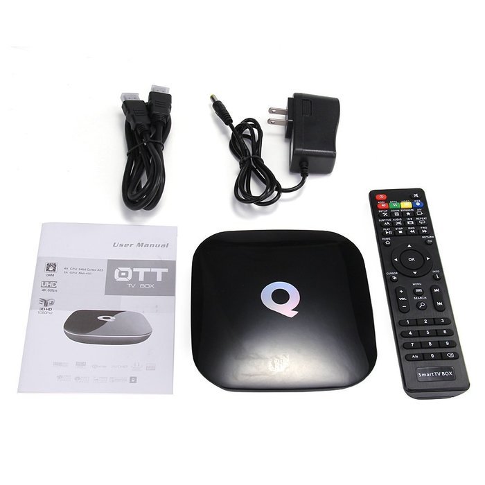 YOUMI&reg; Smart TV BOX, Android 5.1 Lollipop Amlogic s905 Streaming Media Player [2GB /16GB/4K] Quad Core Speed Wifi... N7
