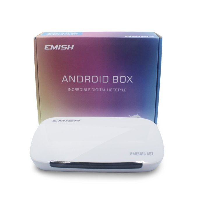 EMISH X700 Android 4.4 Quad-core smart TV Box Pro Media Player support with XBMC Wifi Facebook Skype Twitter MSN... N9