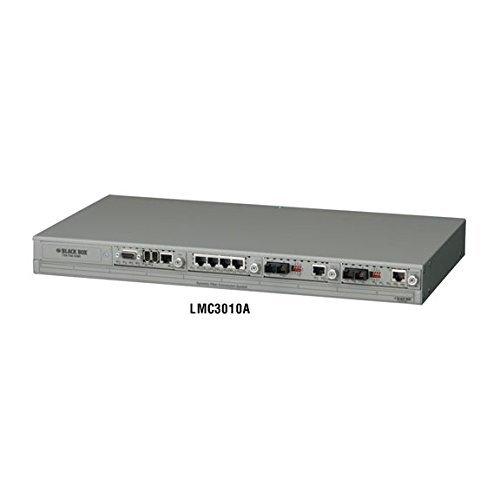 Black Box Dynamic Fiber Conversion System, 2-Slot Power Chassis, Managed, for Desktop Use, AC Powered N2