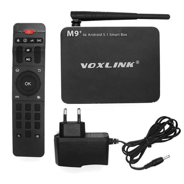 Voxlink M9 Android 5.1.1 1+8G S905 network player network TV set-top box N6