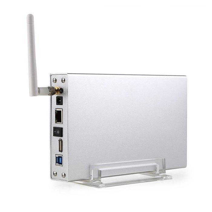 2TB HDD Wireless Home WiFi Media Storage Streaming File Server N2