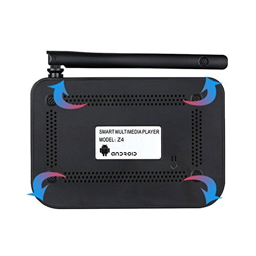 AiiBAX Z4 Android 5.1 Lollipop XBMC KODI TV BOX Dual Band WiFi 64Bit CPU RK3368 Octa-core 2GB/16GB 4K*2K Bluetooth... N5