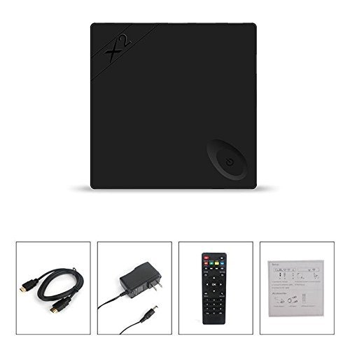 Vipwind X2 Smart TV Box Android 4.4 XBMC WiFi H3 Quad Core 1GB RAM 8GB ROM H.265 Player Support 4K 2K Set-top... N8