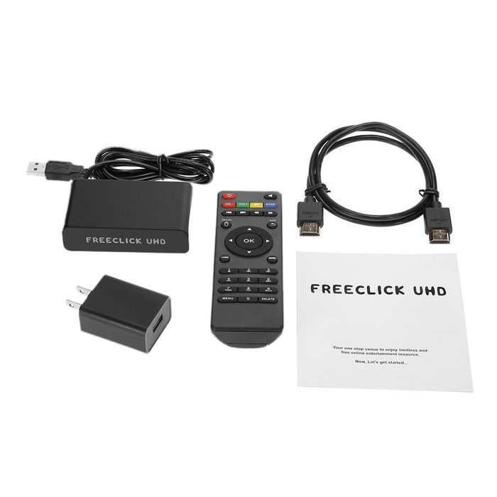 Docooler Smart Android TV Box TV Clip Android 5.1 RK3229 Quad-Core KODI 15.2 XBMC UHD 4K 1G / 8G DLNA Miracast... N9