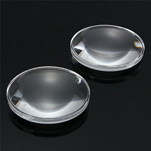 BephaMart 2Pcs 37mm BiConvex Lens for Google Cardboard V2 Virtual Reality VR N2