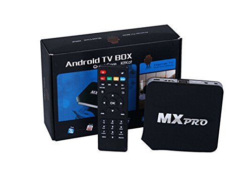 E-MODS GAMINGMXPRO Android TV Box Amlogic S805 Quad Core Smart TV 1G/8G HDMI OTG RJ45 USB H.265/HEVC 1080P kodi... N4