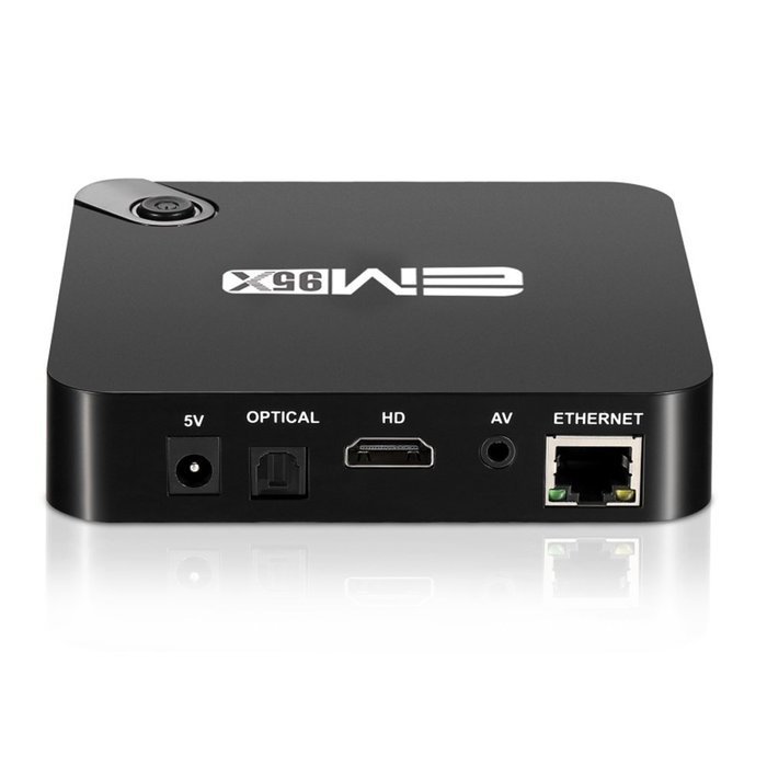 Vipwind EM95X 2G/16G Android 6.0 TV Box Amlogic S905X Quad-Core A53 2.0 GHz Kodi 16.1 Full Loaded WiFi 4K H.265... N4