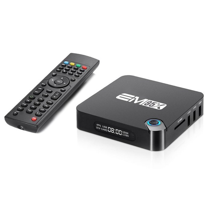 Vipwind EM95X 2G/16G Android 6.0 TV Box Amlogic S905X Quad-Core A53 2.0 GHz Kodi 16.1 Full Loaded WiFi 4K H.265... N5