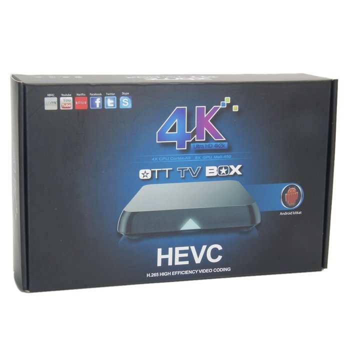 Soogo M8S Quad-core Amlogic S812 2GB+8GB 2.4G/5G Wi-Fi Kodi Bluetooth Android 4.4 Kitkat TV Box US Standard Plug N4
