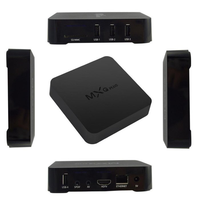 Coper MXQ PLUS Amlogic S905 Quadcore Android5.1 KODI XBMC 4K 3D Wifi Smart TV Box N4