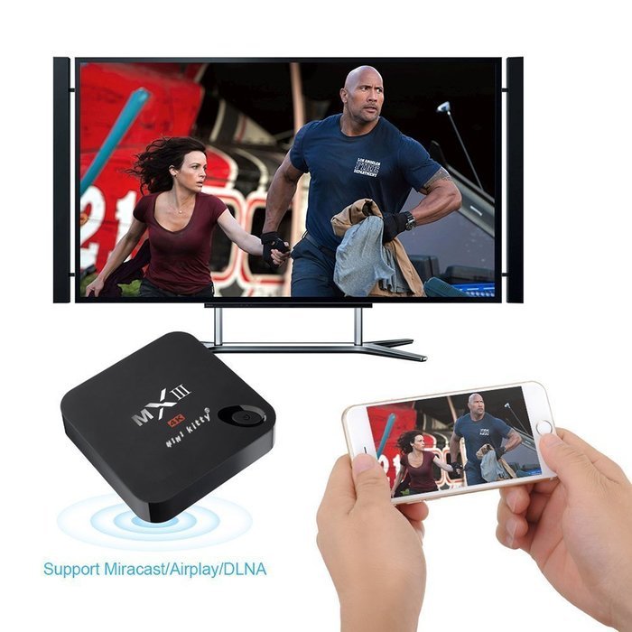 (I8 Wireless Keyboard)MXIII Streaming Media Player Smart TV 4K2K Full HD Android Smart TV Box Amlogic S812 2.0Ghz... N7