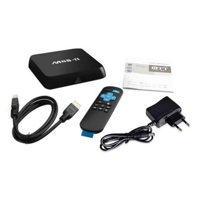 M8S-II Smart Android5.1 TV Box Amlogic S905 Quad Core 64-bit 2GB / 8GB KODI UHD 4K*2K60fps HDMI DOLBY TrueHD &... N7
