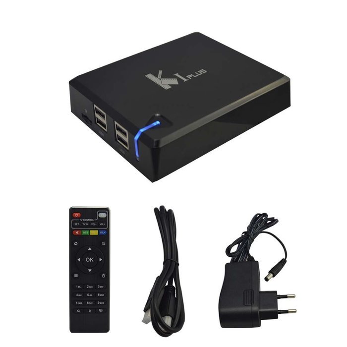 Efor KI Plus 4K TV BOX Amlogic S905 Android 5.1 Quad Core 64-Bit 1GB/8GB 1080P Kodi Streaming Media Player Wifi N6