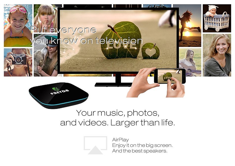 Preyda Q-Box Smart Android TV BOX, S905 Quad Core 4K KODI 16.0 Free Sports Movies Streaming Player Bluetooth Enabled... N2