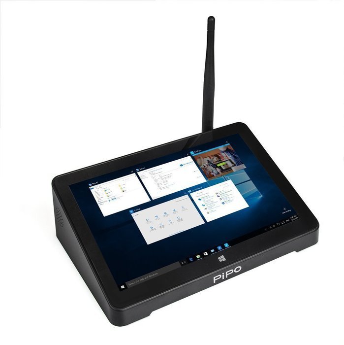 Pipo X9 Windows 10 Mini PC Android 4.4 Dual Boot Smart TV Box 8.9 inch 1920x1200 Intel Z3736F Quad Core 2.16GHz... N3