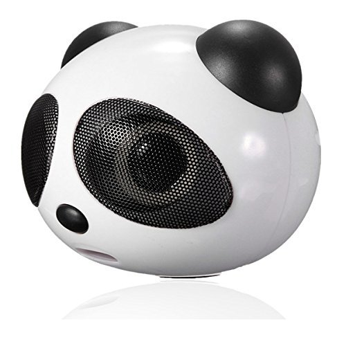 BephaMart Panda Shape Portable Stereo Speaker For Notebook Cellphone N4
