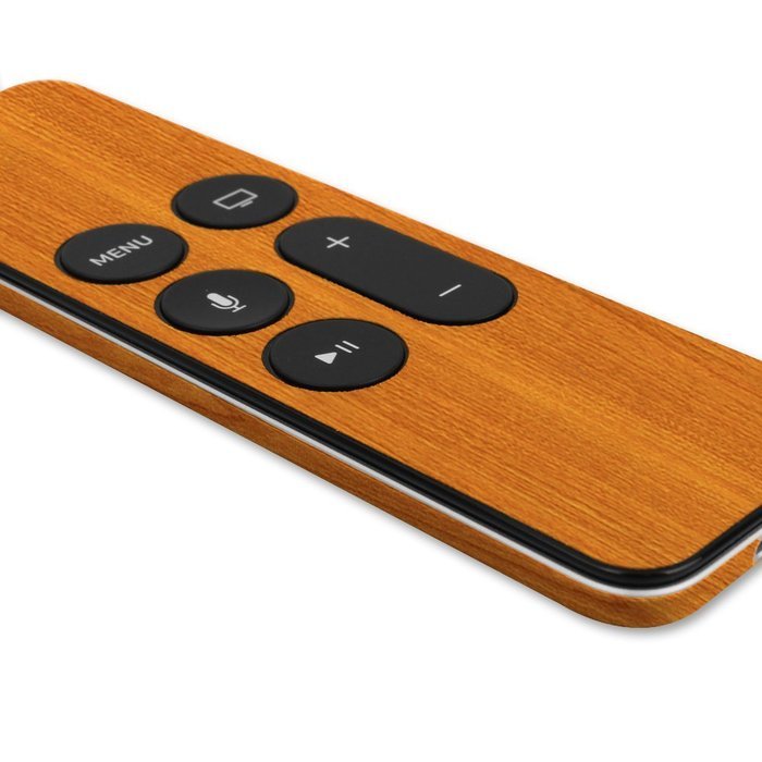 Skinomi TechSkin - Apple TV 2015 (4th Gen) Light Wood Full Body Skin / Front & Back Wrap Clear Film / Ultra HD... N4