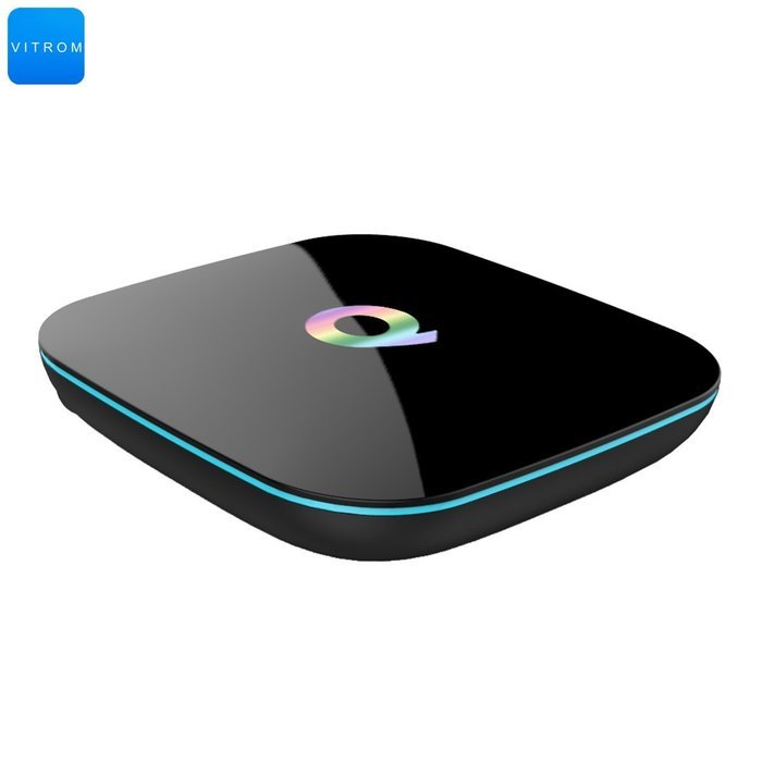 VITROM Q Box Amlogic S905 64bit Chipset 2G/16G KODI Smart TV N2