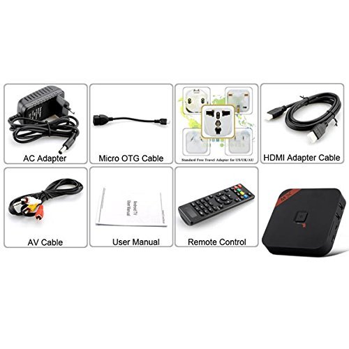 MXQII S85 Amlogic S805 Quad Core 1GB/8GB Android 4.4.2 Bluetooth 4.0 Mini Smart Android TV Box Mini Smart PC N6