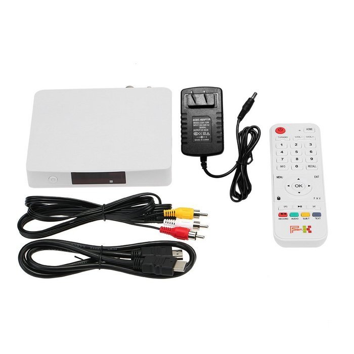 Docooler&reg; S204-T2 & S2 Android TV Box + DVB T2 S2 Android 4.2.2 Quad-core Support DVB-T2 DVB-S2 1G / 8G H.265... N9