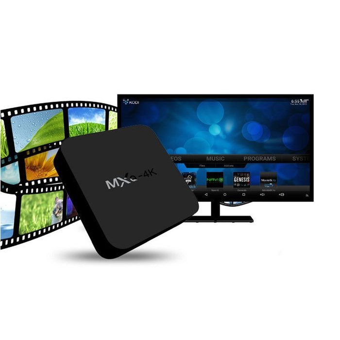 Webtop Smart TV Box MXQ HD 4K Network Player 1G/8G Android 5.1 H.265 Kodi Fully Loaded 802.11 b/g/n Wi-Fi (US... N5